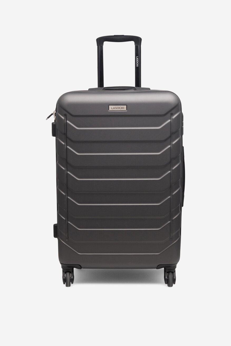 Walizka Lasocki WAS-M-003-A23-GREY Szary