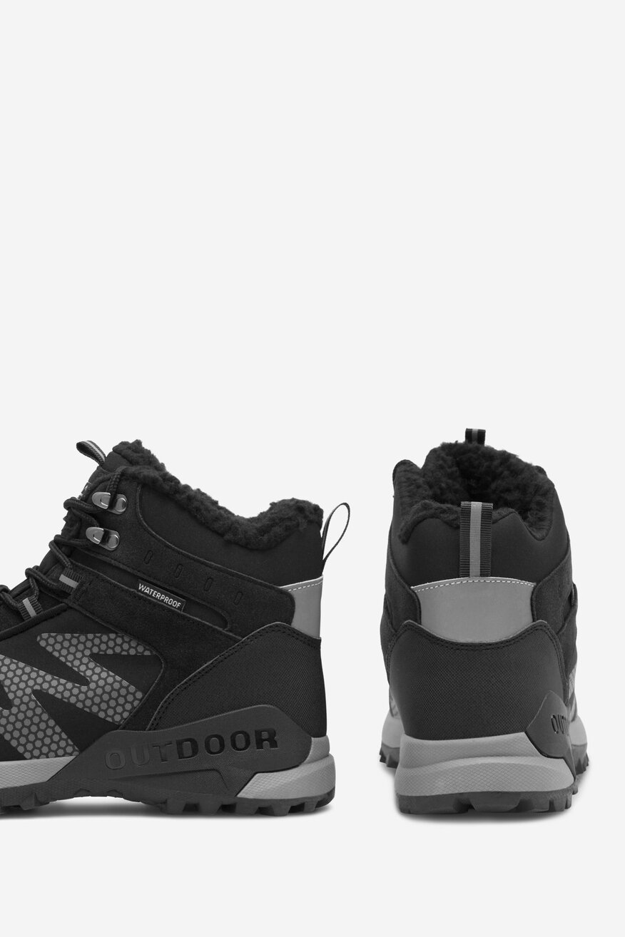 Trzewiki SPRANDI EARTH GEAR WILD SMP86-23995 Czarny