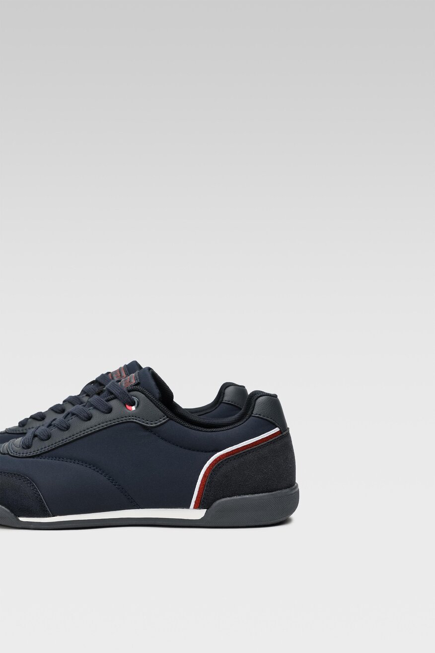 Półbuty Lanetti MP07-01458-03 Granatowy