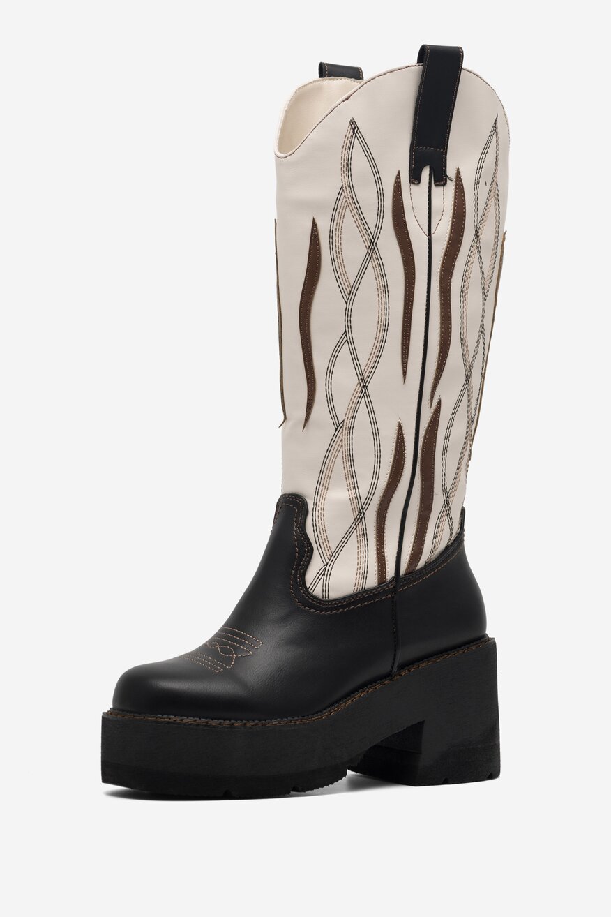 Botki Jenny Fairy SIERRA WS22235-03 Biały