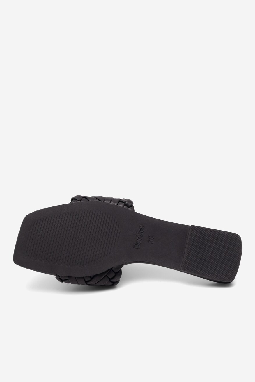 Klapki DeeZee DON'T STOP ME KL-E82022-19 Czarny