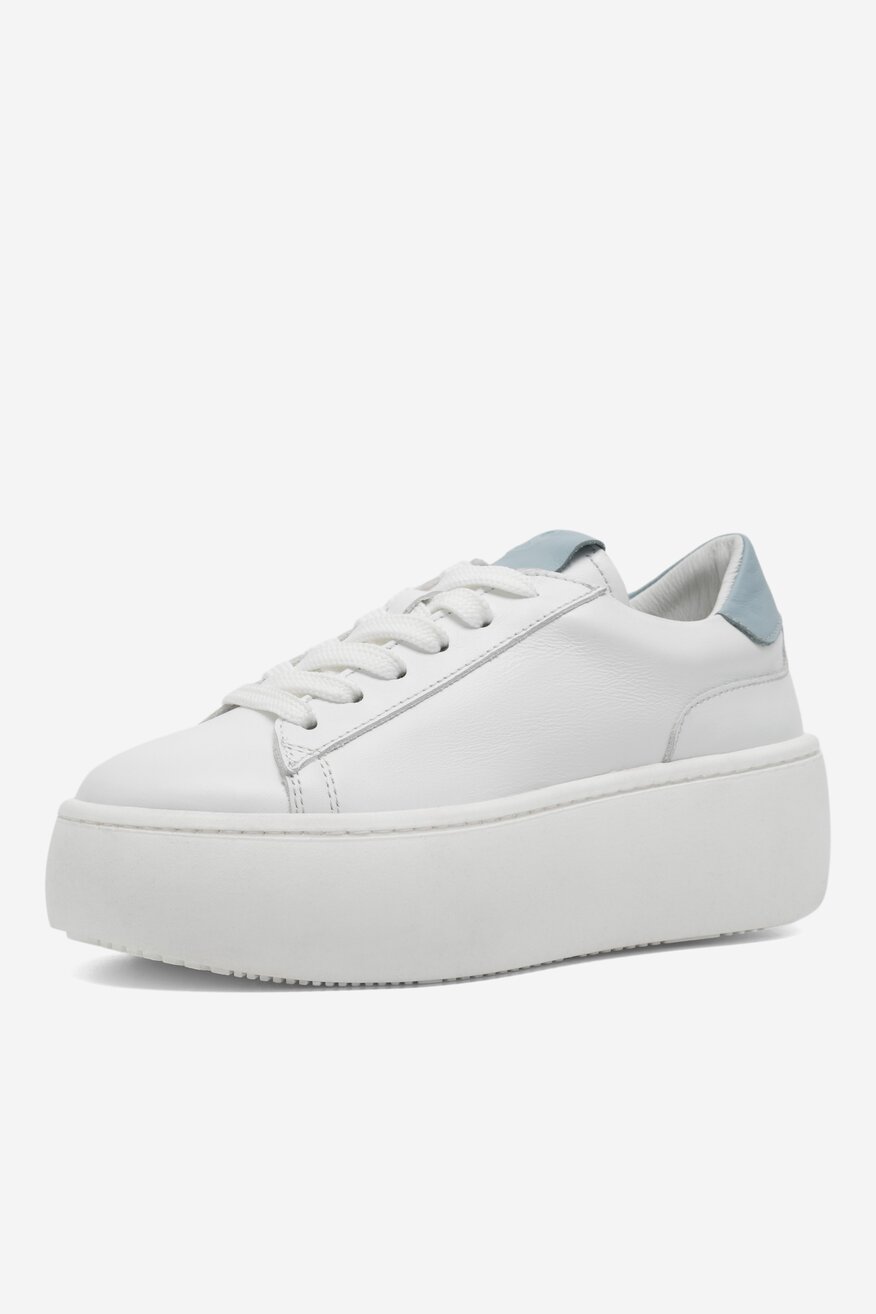 Półbuty SIMPLE AMELIA-23001 Biały