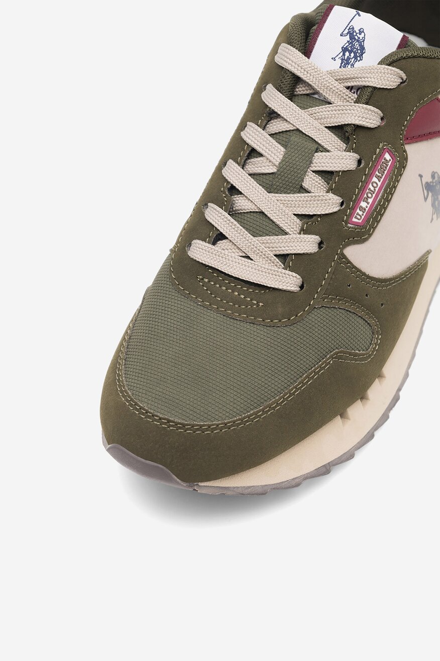 Sneakers U.S. POLO ASSN. BUZZY001M/CNU1 Oliwkowy