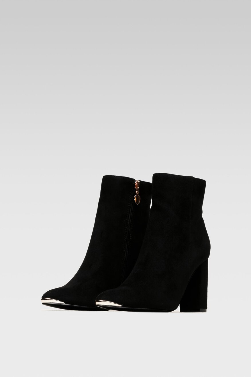 Botki DeeZee LS4690-19 Czarny