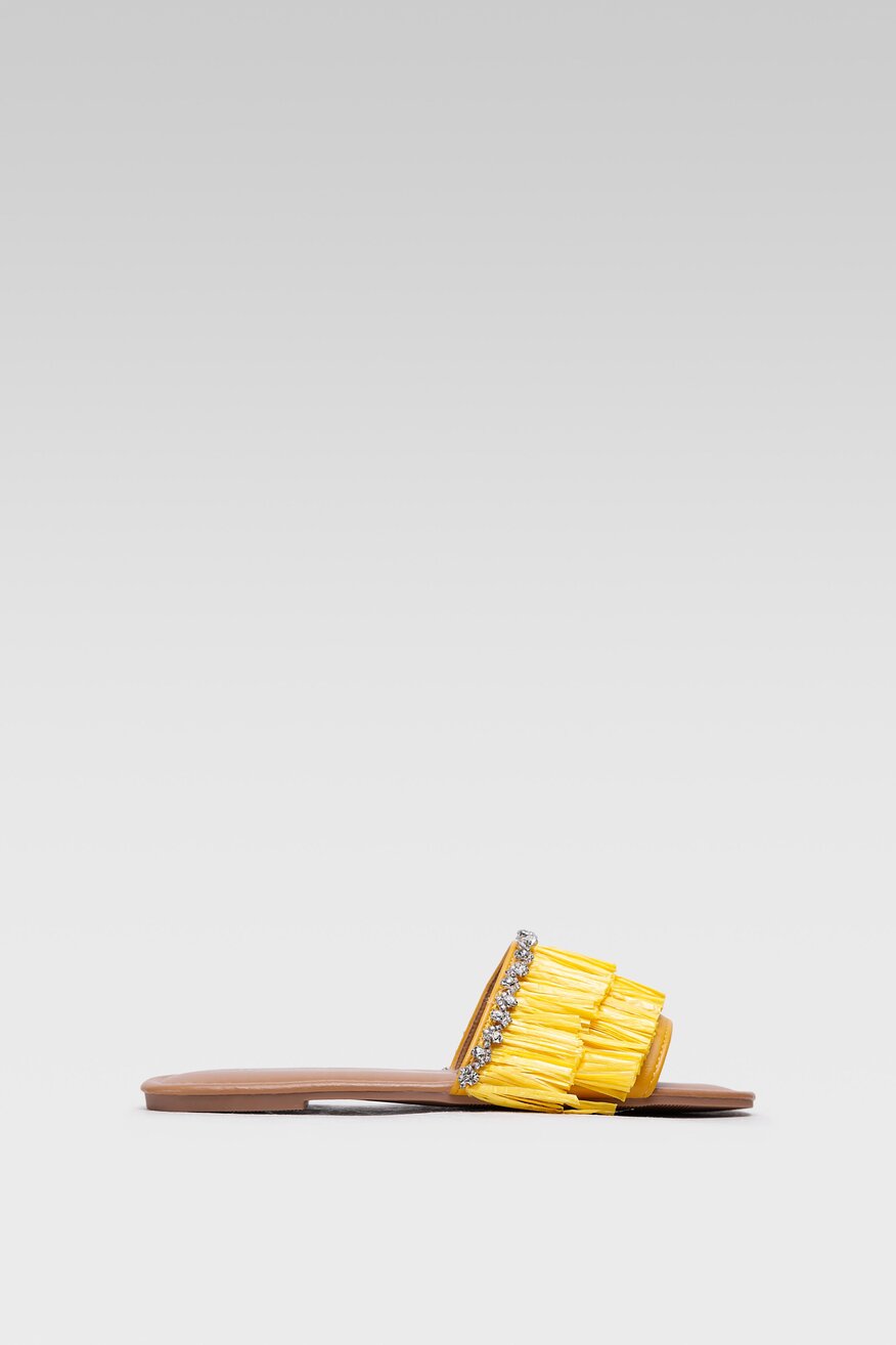 Klapki Bassano 23961 Żółty