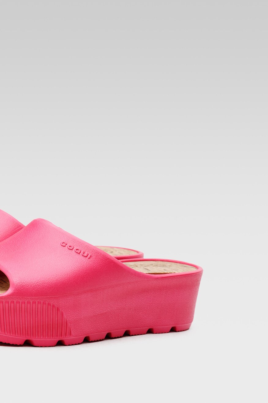 Klapki basenowe Coqui 1442-102-7200 Różowy ciemny