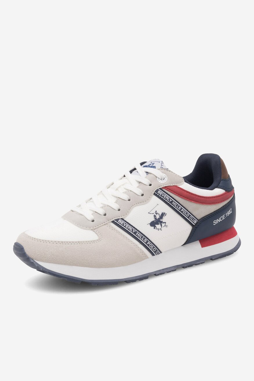 Półbuty Beverly Hills Polo Club JONES-01 Biały