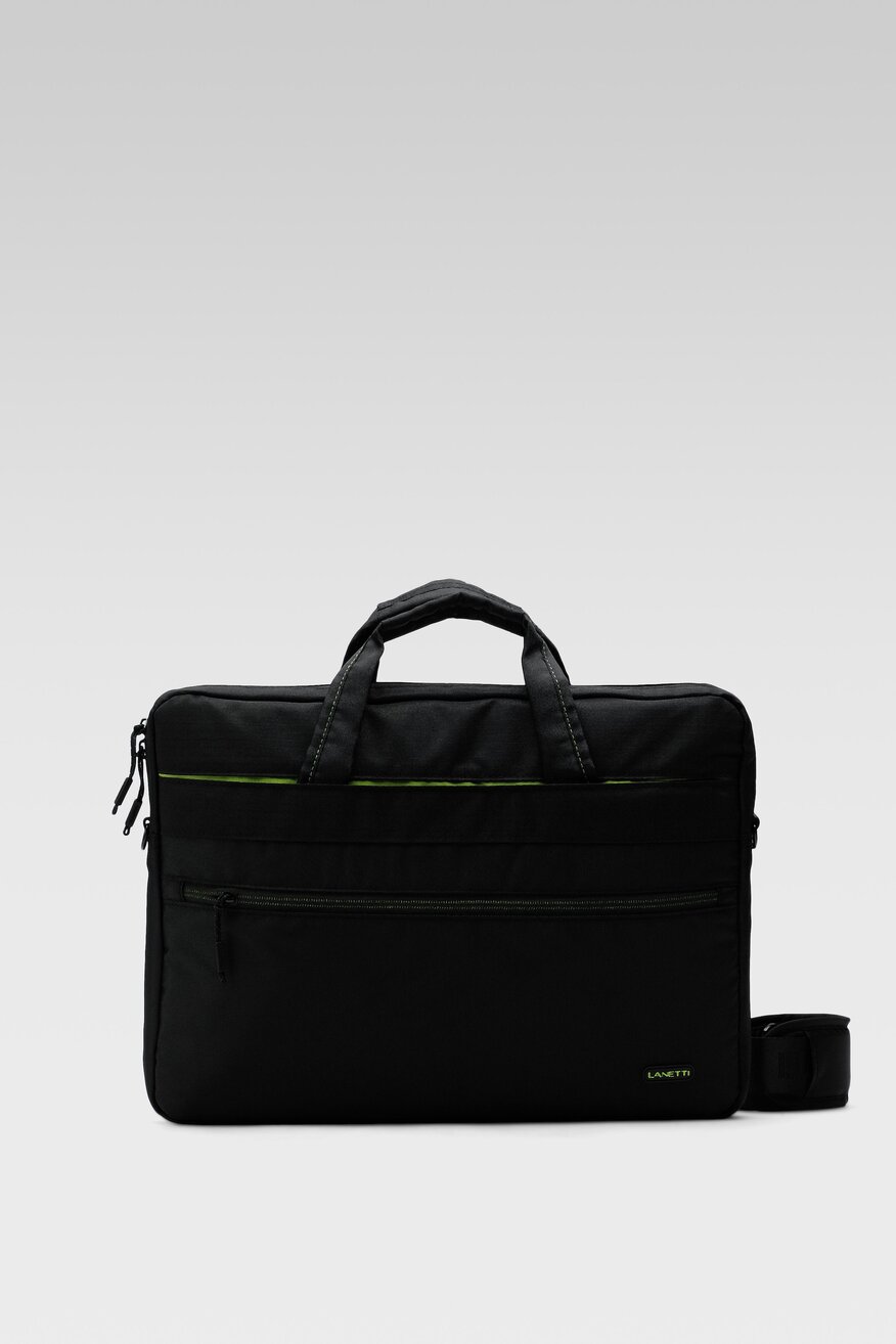 Torba męska Lanetti BMM-S-120-10-08 Czarny