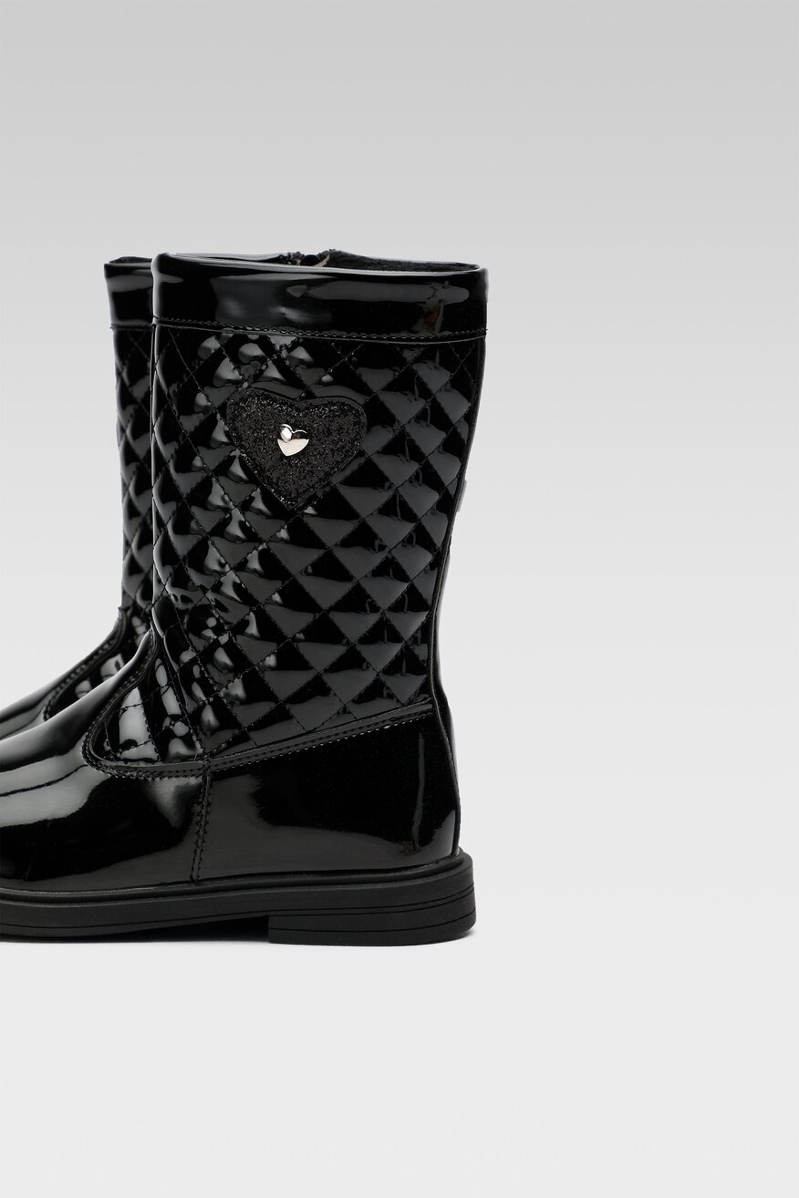 Kozaki Nelli Blu CM211228-6 Czarny