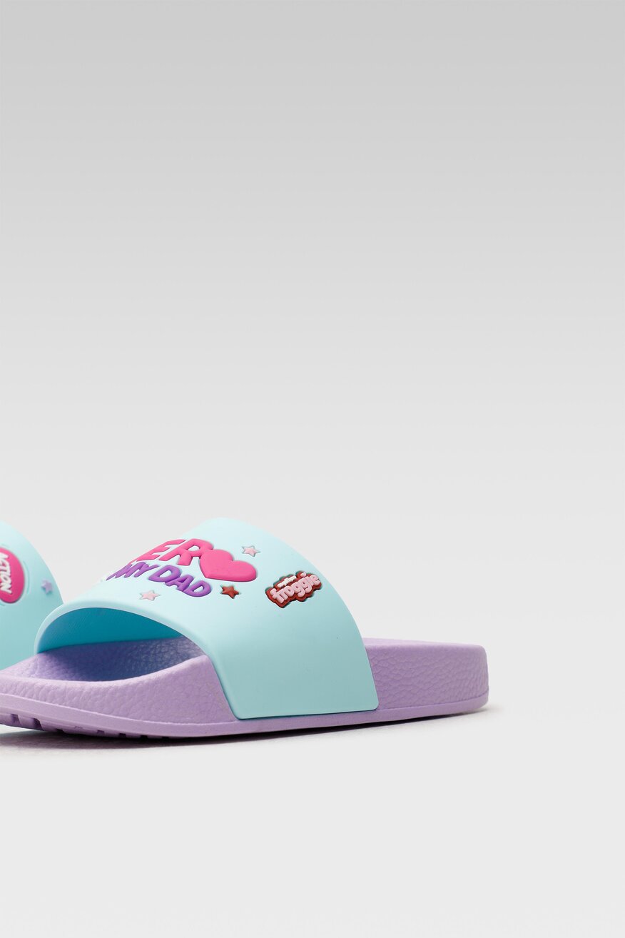 Klapki basenowe Coqui 6383-635-0244 Fioletowy