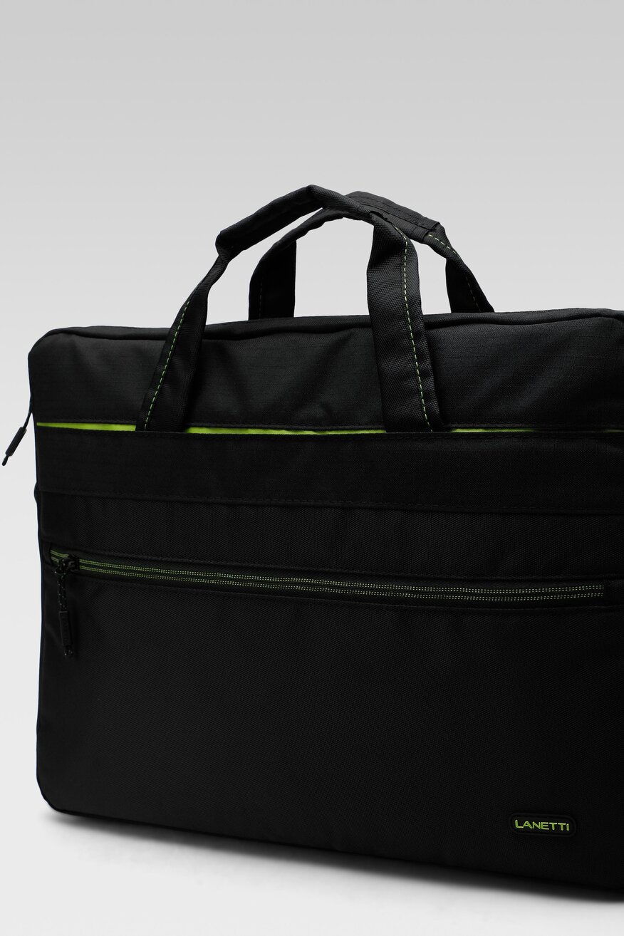 Torba męska Lanetti BMM-S-120-10-08 Czarny