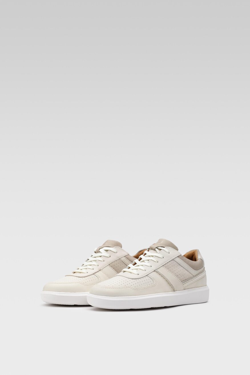 Półbuty Clarks 26165089 Biały