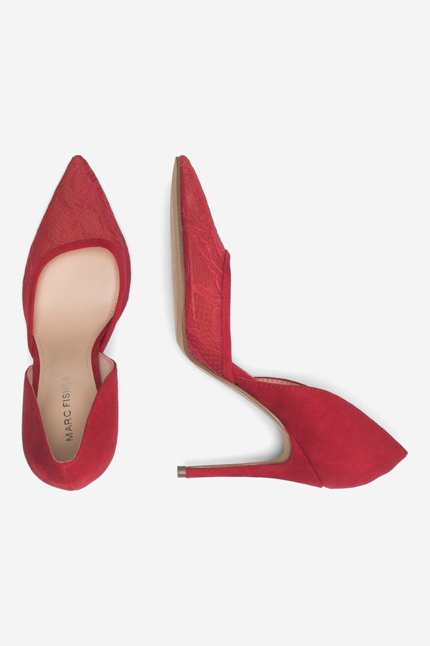 Czółenka MARC FISHER F-CHRISTEY MRE01 Czerwony