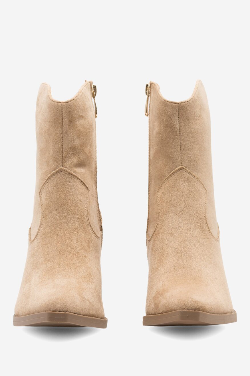 Botki DeeZee MILLIE LS5637-07 Beżowy