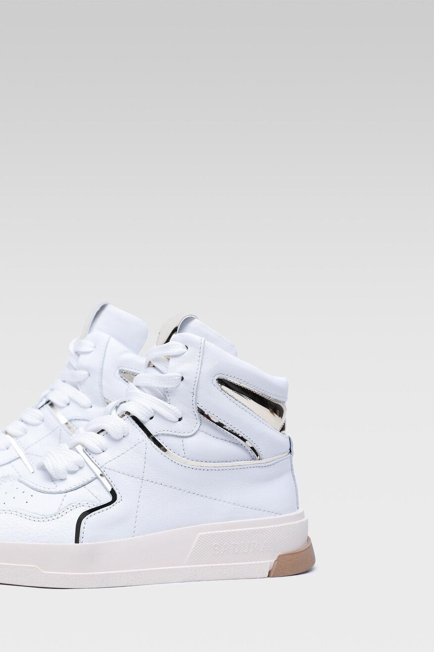 Półbuty Badura 1083-02 Biały