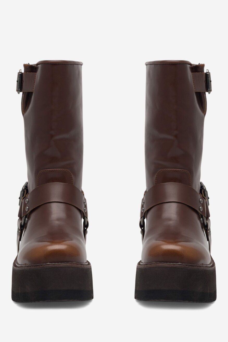 Botki Jenny Fairy SIV WS22236-05 Brązowy