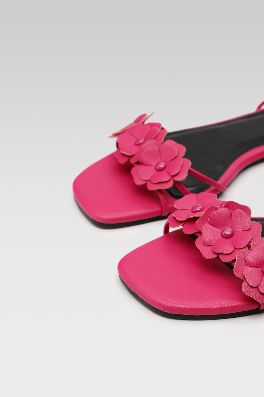 Sandały Jenny Fairy LS5518-03 Różowy ciemny