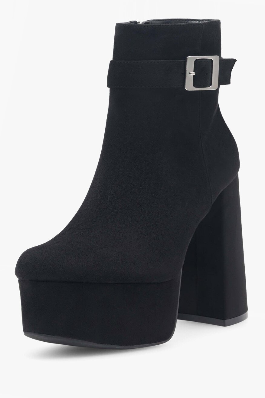 Botki DeeZee KIM LS5988-03 Czarny