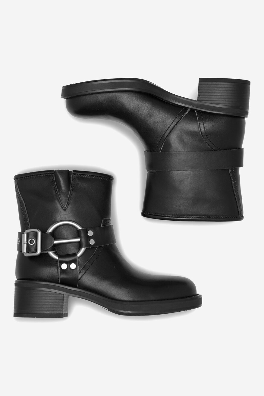 Botki Badura MANGUALDE-01 Czarny