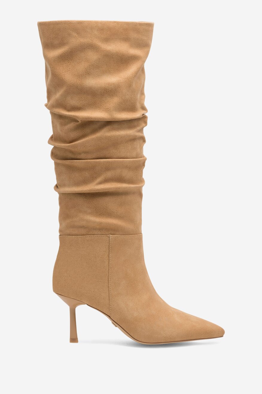 Kozaki NINE WEST HUSNIYA ZL22046-2CC Beżowy