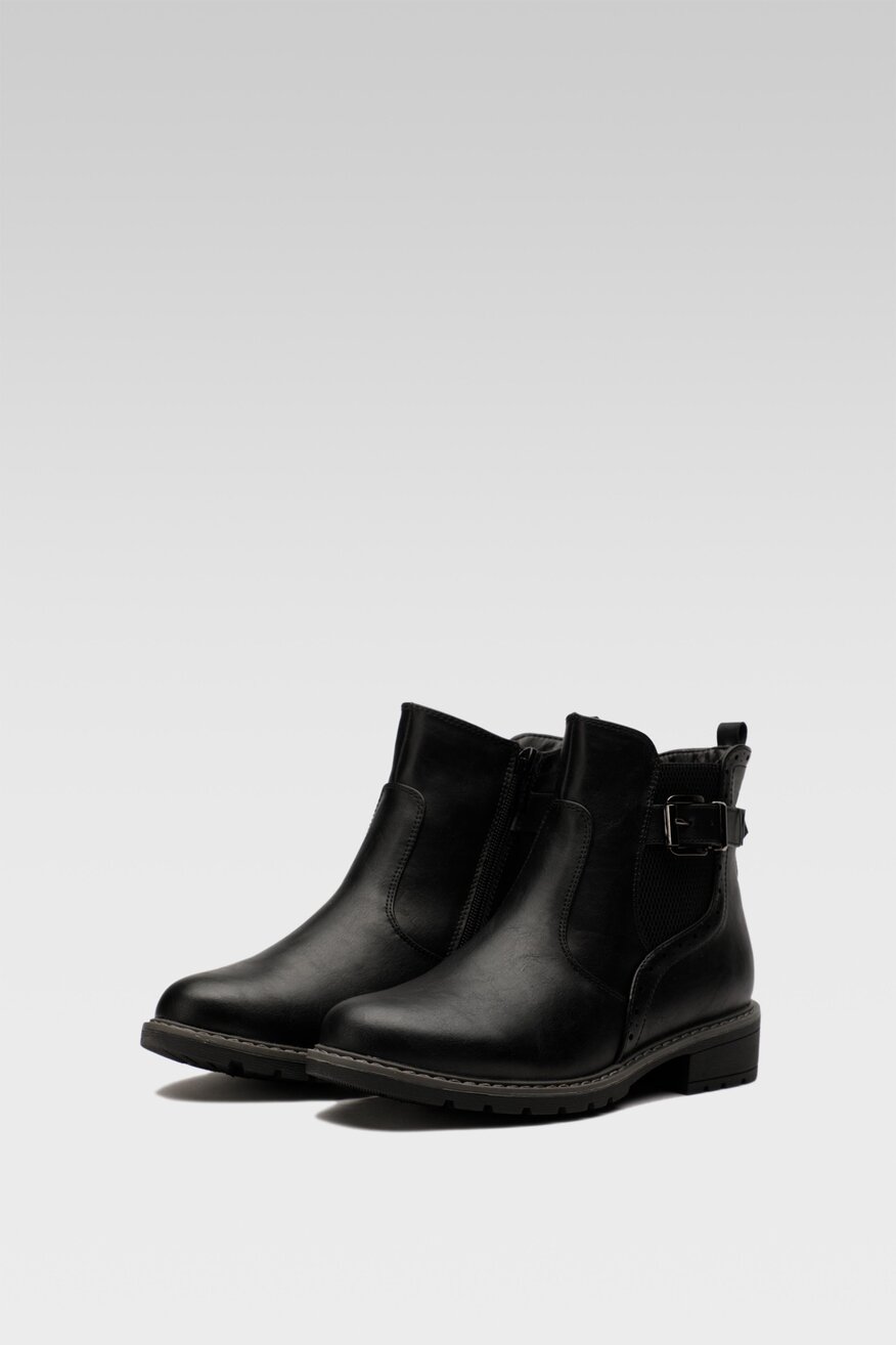 Botki Clara Barson WYL3172-1 Czarny