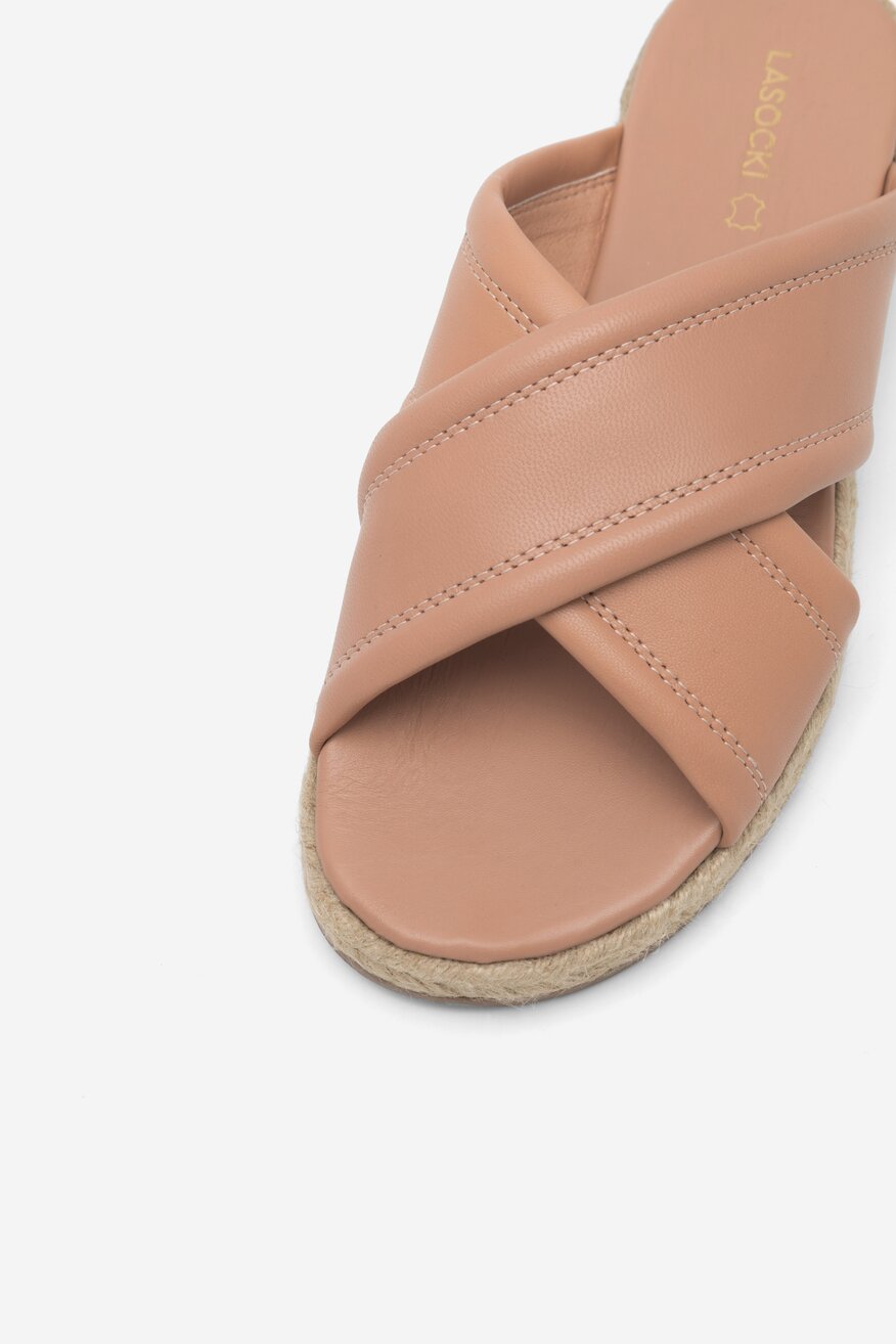 Klapki Lasocki CARPI EST-DOBRAWA-05 Różowy jasny