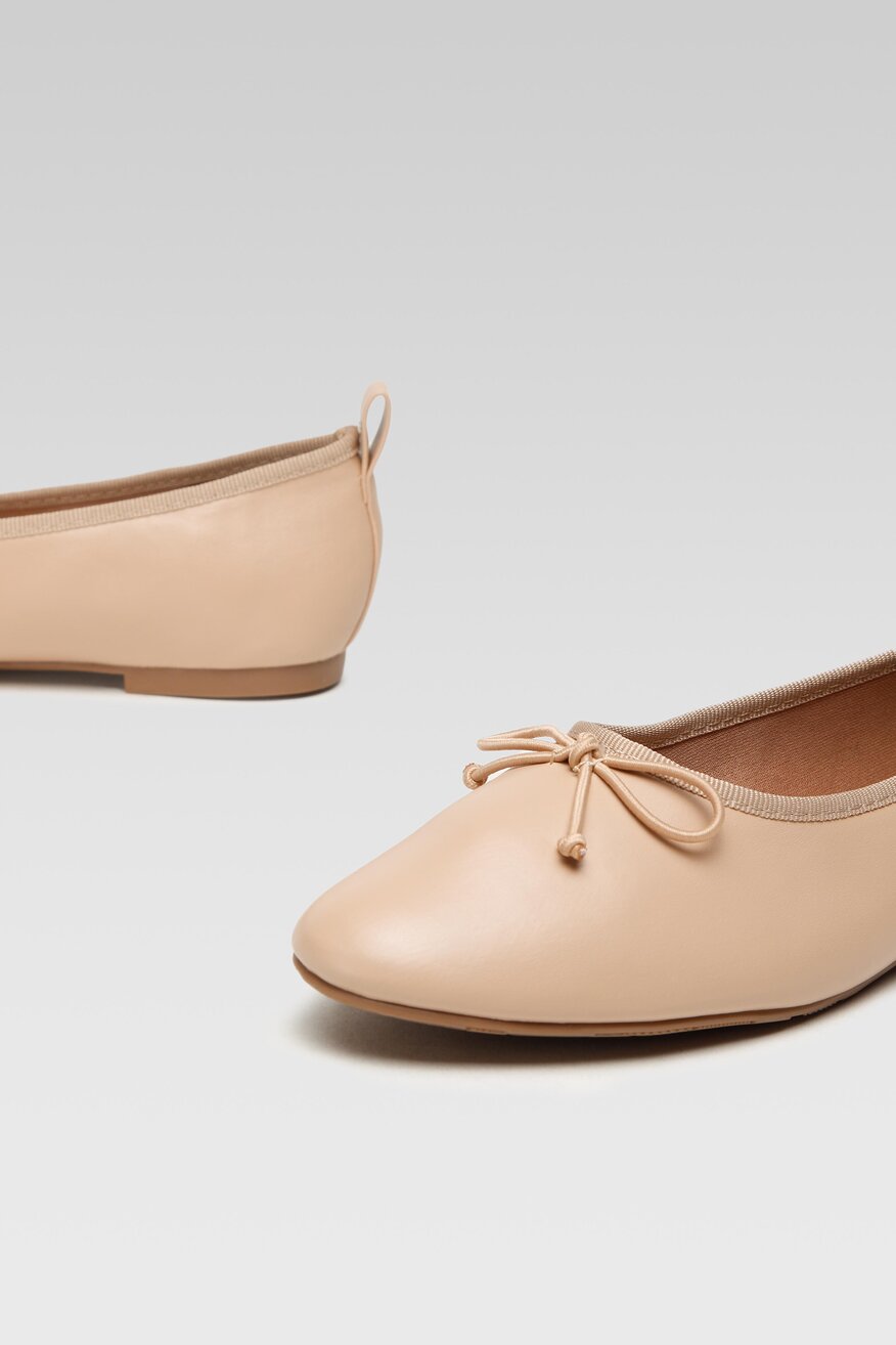 Baleriny Jenny Fairy LS4193-45 Beżowy