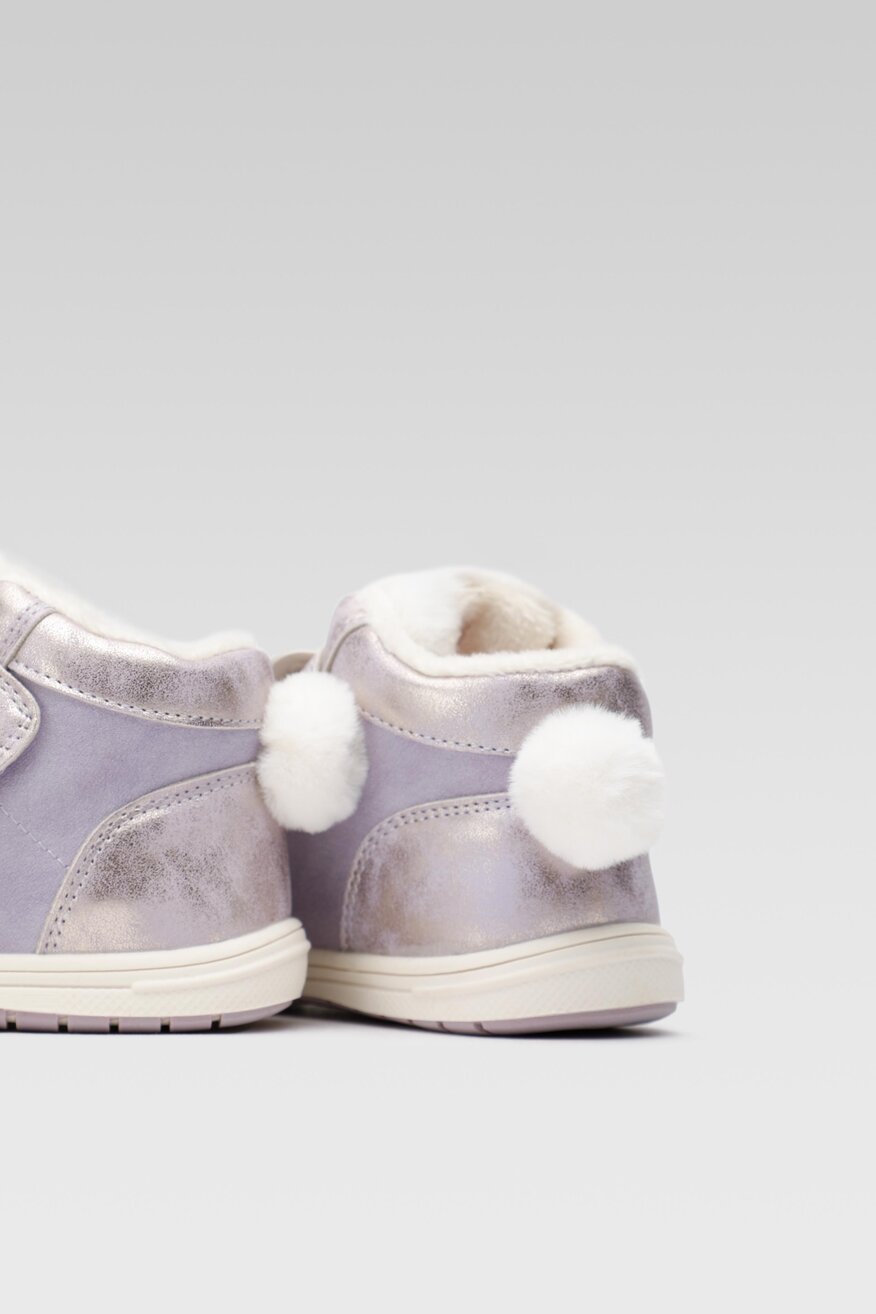 Botki Nelli Blu CM211213-10A Fioletowy