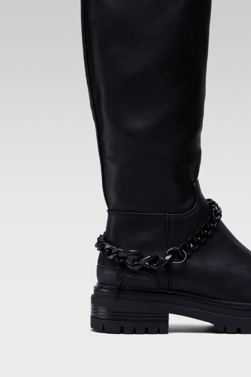 Kozaki Mexx MXTY008401W Czarny