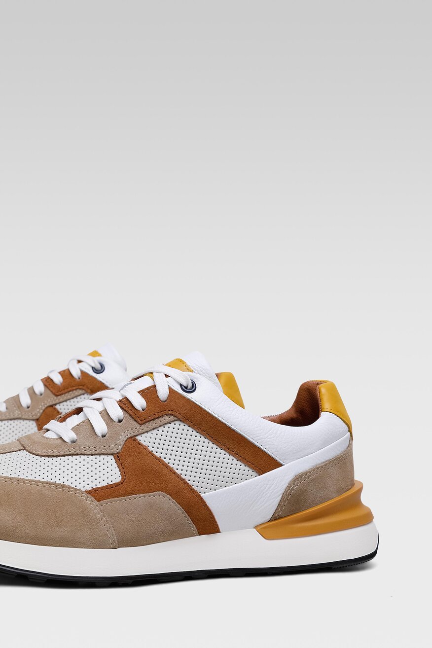 Półbuty Badura MB-GRAFTON-05 Żółty