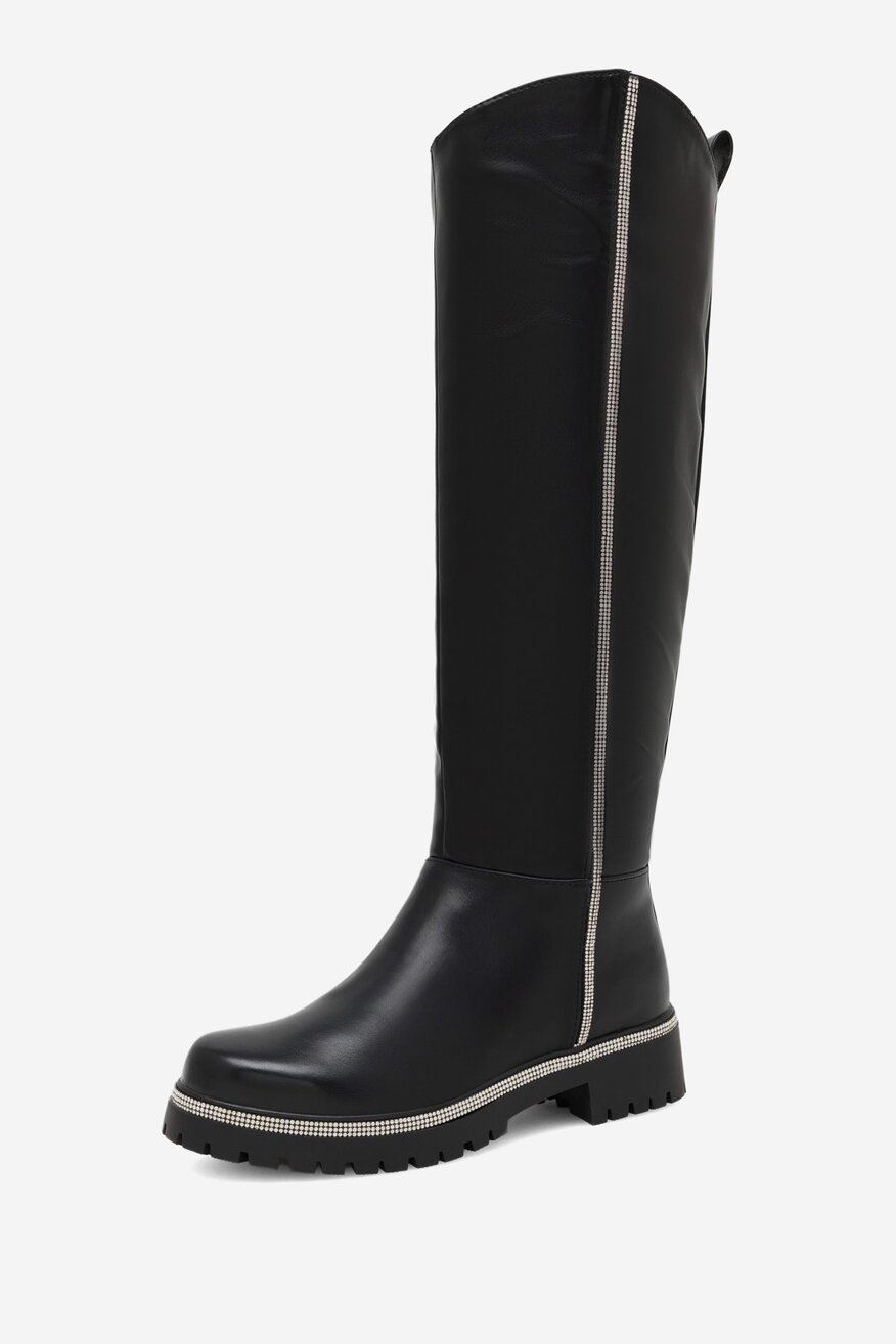 Kozaki Jenny Fairy ANABELLE HY2482 Czarny