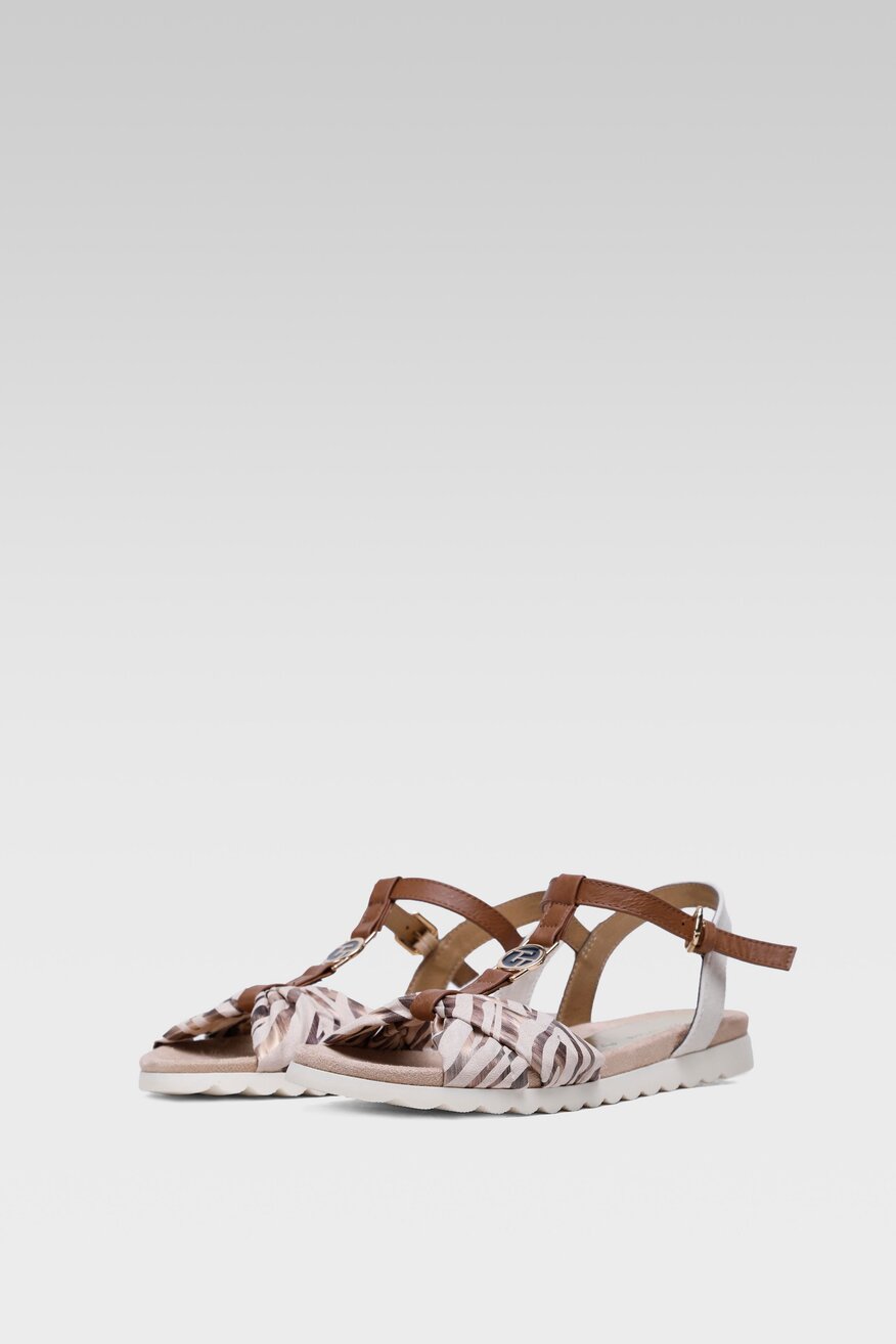 Sandały Tom Tailor 329490200 Beżowy