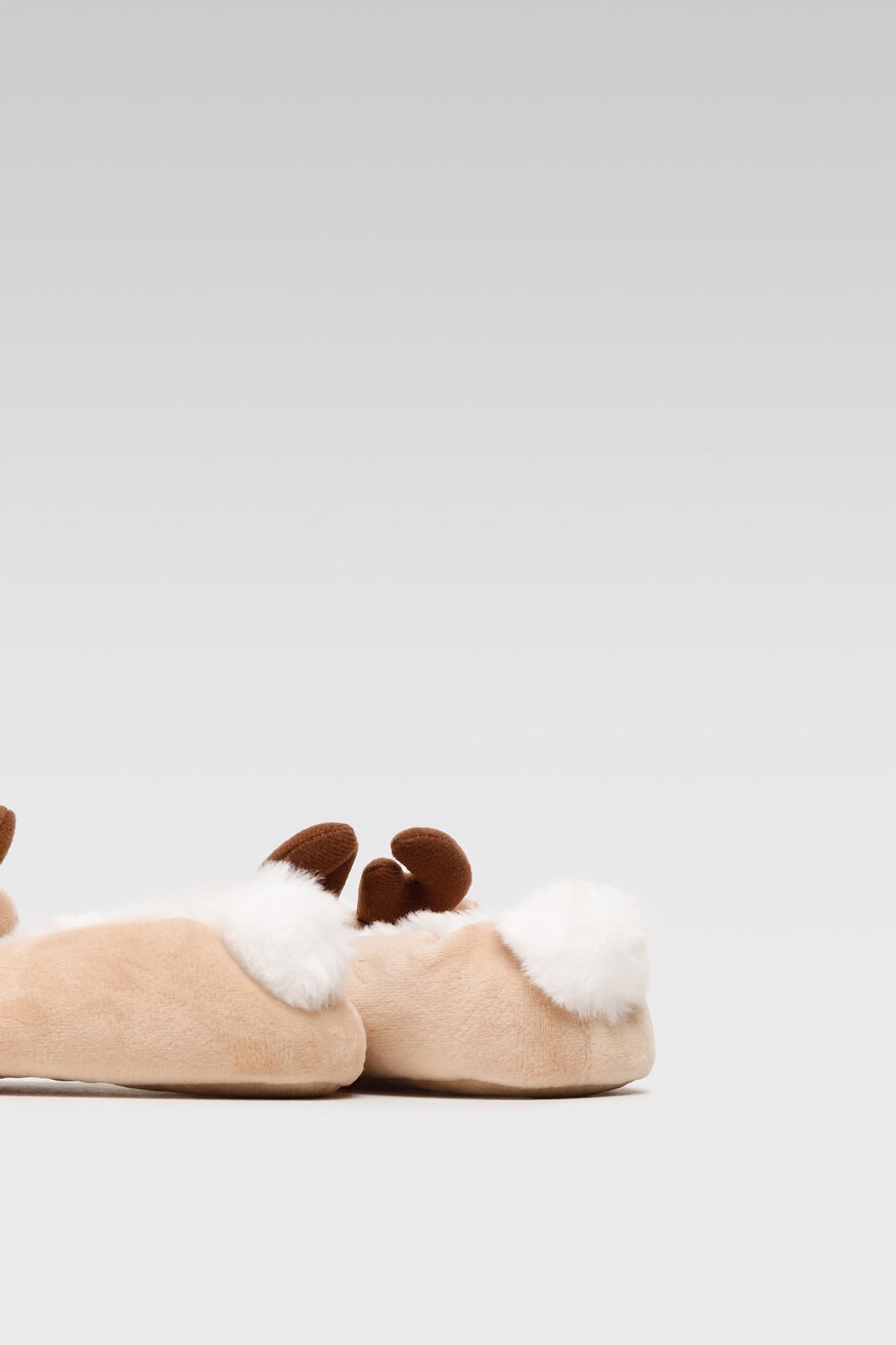 Kapcie Action Boy AGK22713 Brązowy jasny