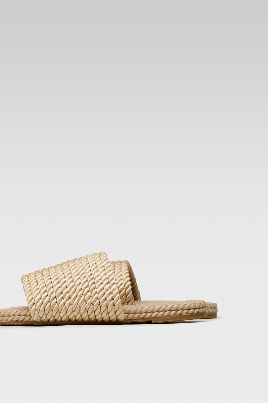 Klapki Bassano WFA1841-3 Beżowy