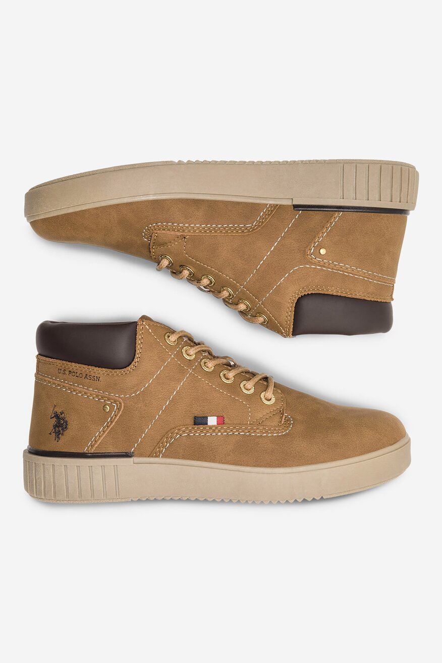 Botki U.S. POLO ASSN. PYRO001M/CUY1 Brązowy