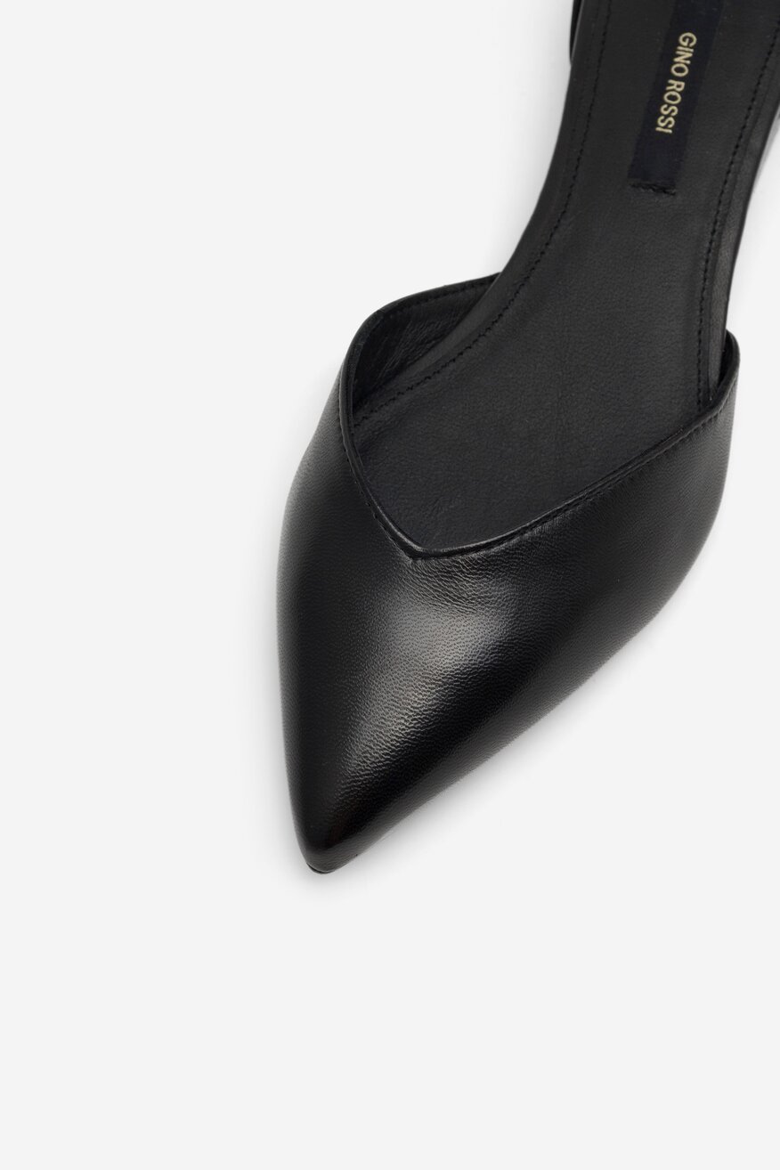 Baleriny Gino Rossi SYSANNA-108152 Czarny