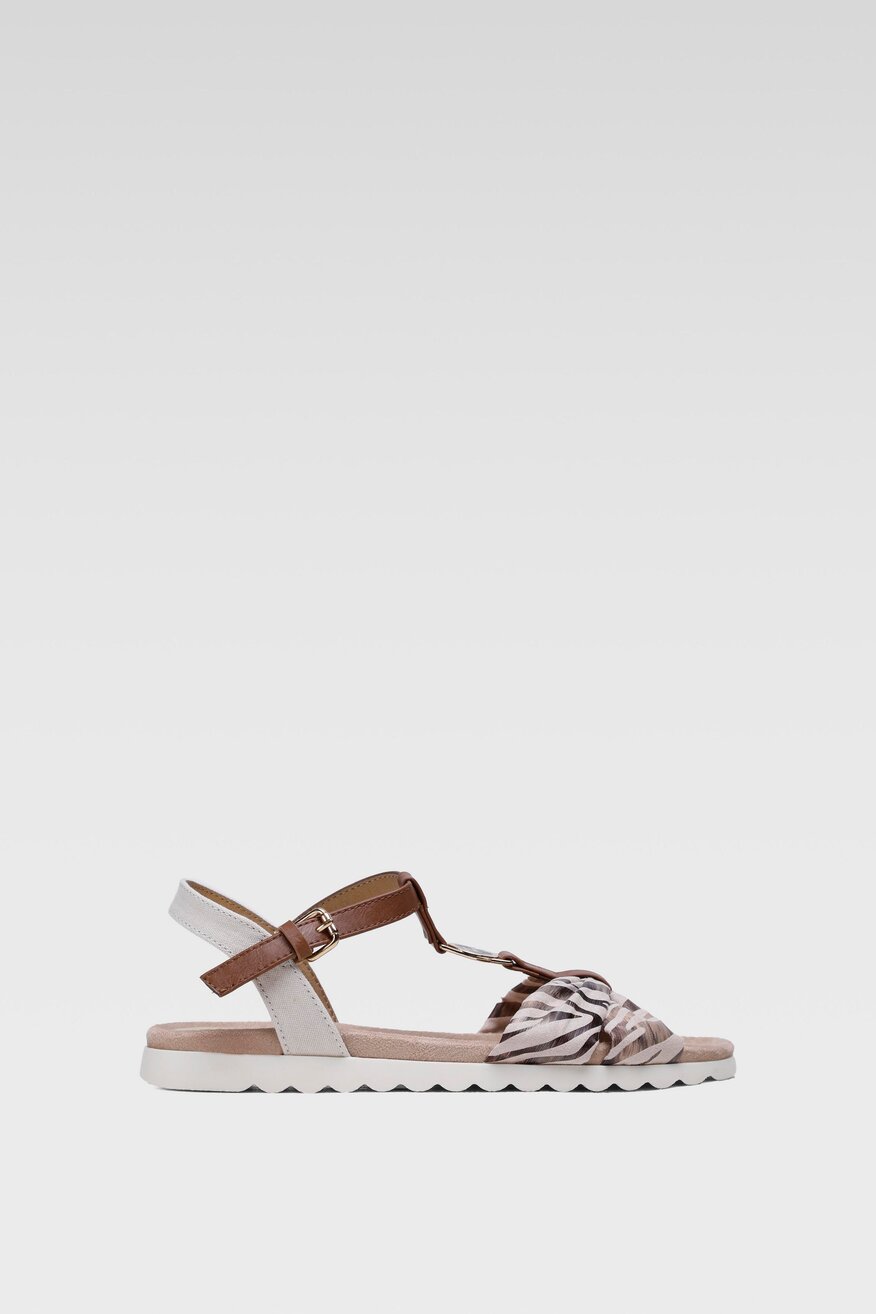 Sandały Tom Tailor 329490200 Beżowy