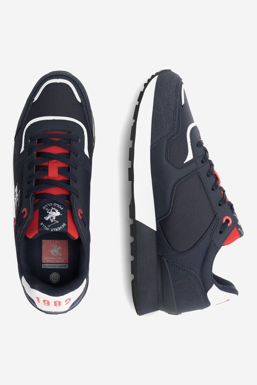 Półbuty Beverly Hills Polo Club FOMO-01 Granatowy