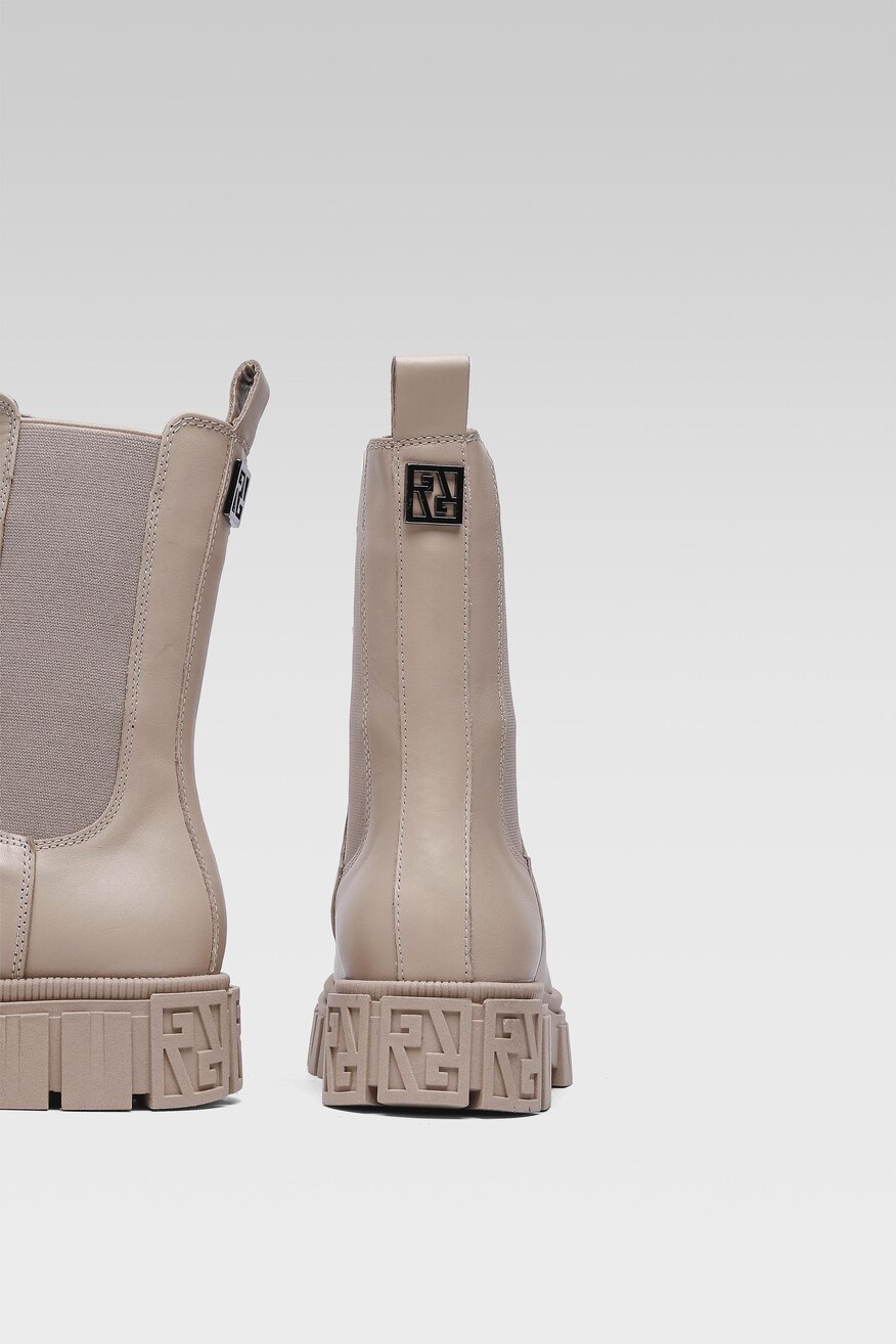 Botki Gino Rossi 4064 Beżowy