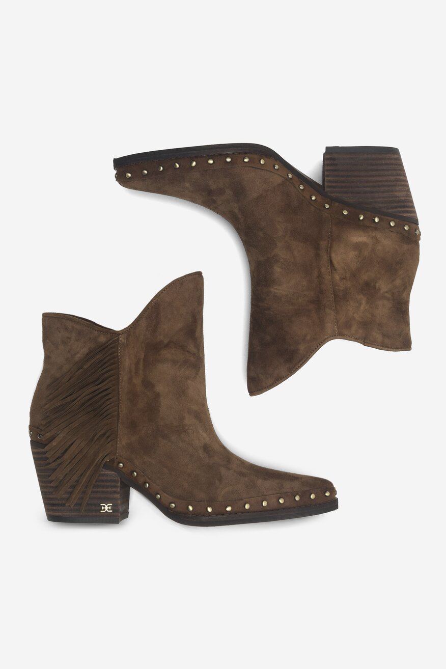 Botki SAM EDELMAN I1429L1201 Brązowy