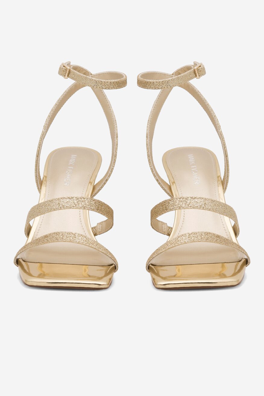 Sandały MARC FISHER F-DERIC3 GOL02 Złoty