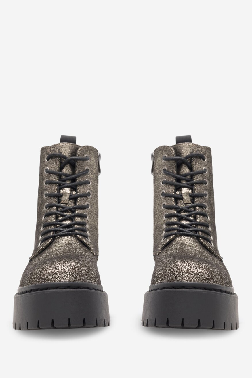 Trzewiki Jenny Fairy CONNY H13123-1A Stare srebro