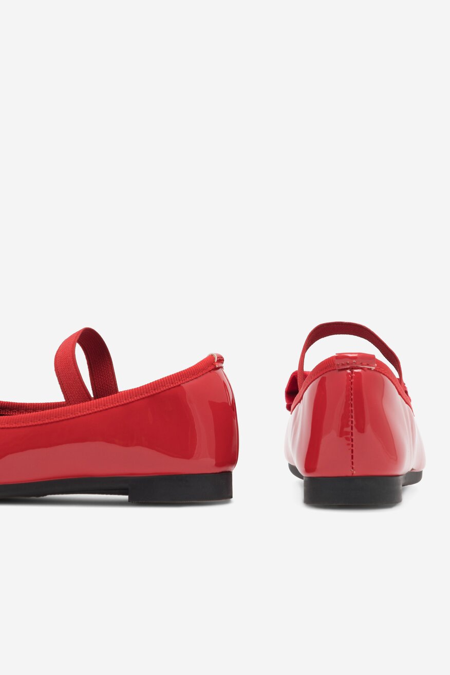 Baleriny Nelli Blu CM220831-31(III)DZ Czerwony