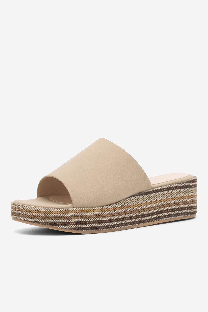 Klapki Clara Barson ALFA WS22127-05 Beżowy