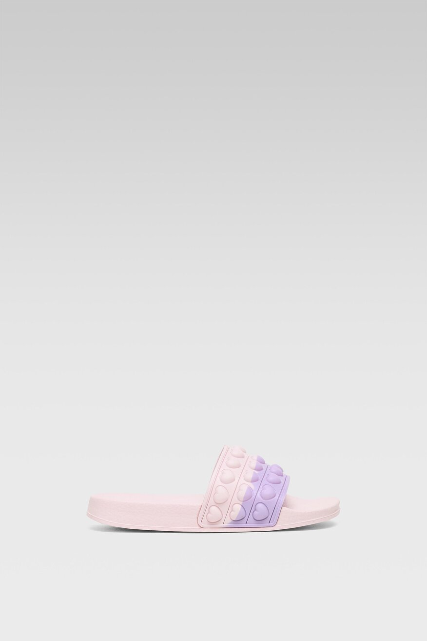 Klapki basenowe Nelli Blu P2047031K Różowy