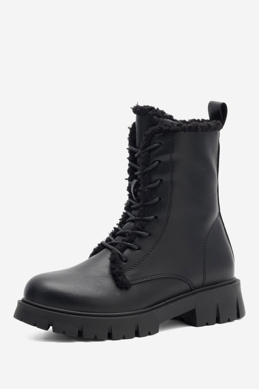 Trzewiki DeeZee CS98006-01 Czarny