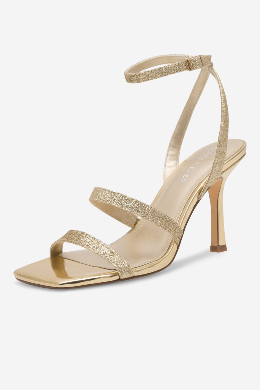 Sandały MARC FISHER F-DERIC3 GOL02 Złoty