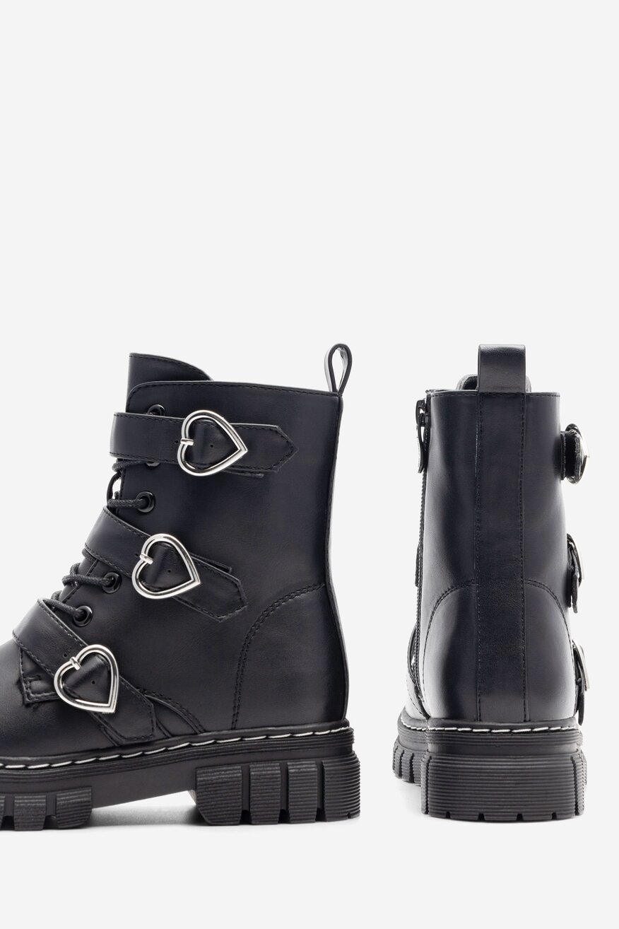 Trzewiki DeeZee CS5959-01 Czarny