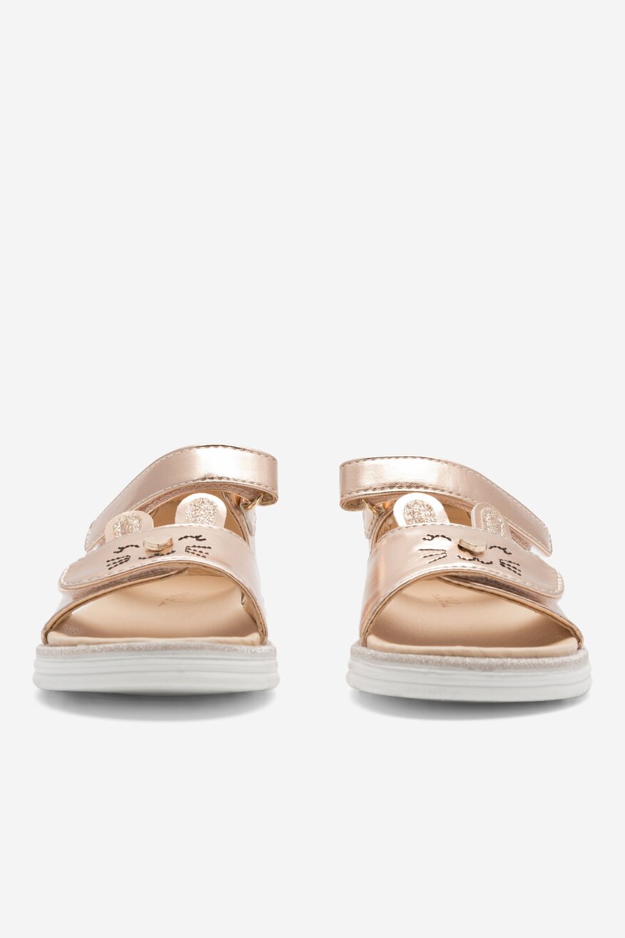 Sandały Nelli Blu CM220813-1 Złoty