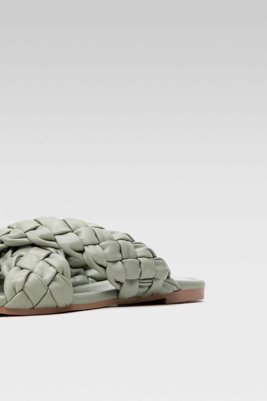 Klapki Jenny Fairy LS5520-10 Zielony